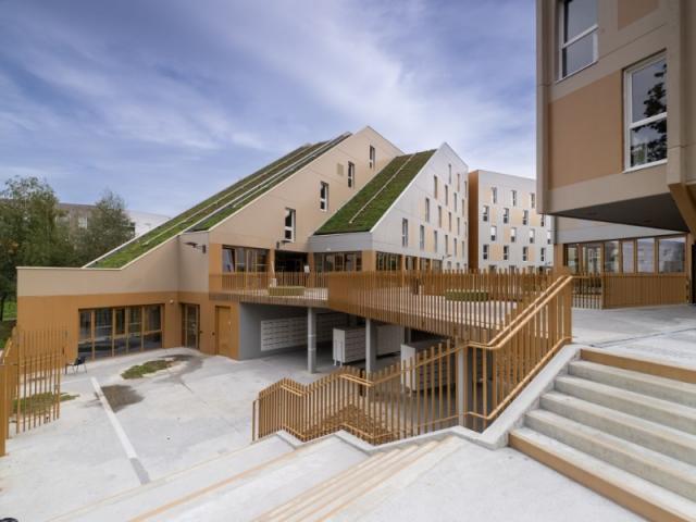 Réseidence de 300 logements étudiants a Villeneuve d'Ascq - Lot Métallerie 