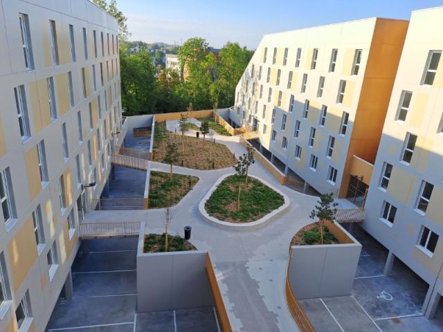 Réseidence de 300 logements étudiants a Villeneuve d'Ascq - Lot Métallerie 